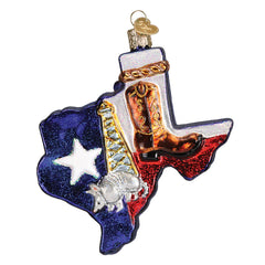 OWC Texas themed ornaments