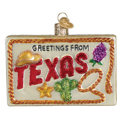 OWC Texas themed ornaments