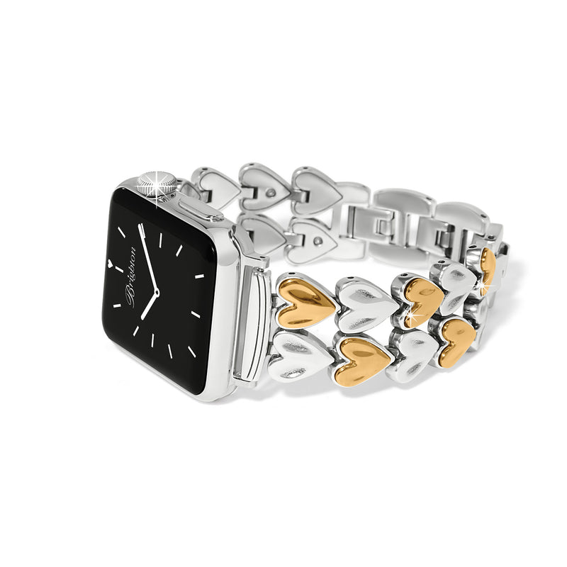 Cascade heart watchband