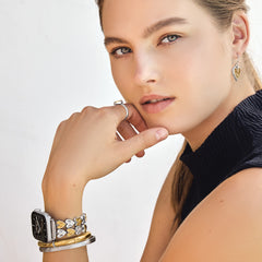 Cascade heart watchband