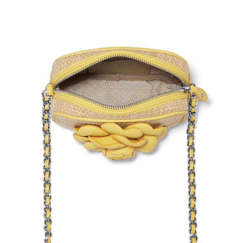 Lemon/Natural Rosie camera bag