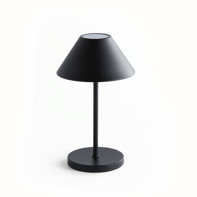 10” Alluna cordless metal lamp