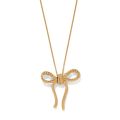Illumina Gold Bow necklace