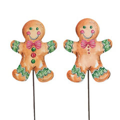 Becks sweet season gingerbread boy stake