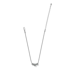 Pebble dot trio necklace