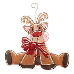 Splits reindeer ornament