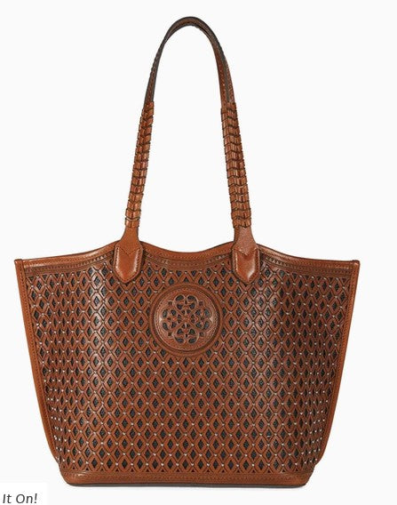 RUSSET FERRARA RIVA TOTE