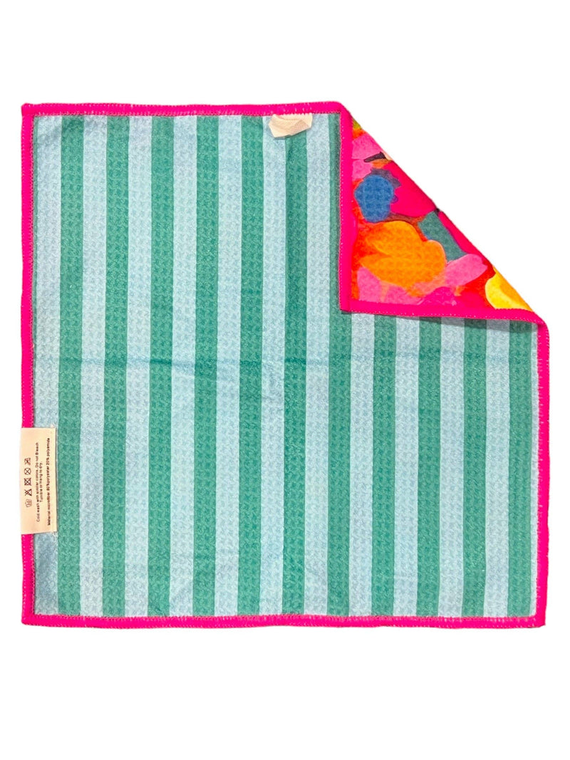 Etching: Reversible Washcloth: Multi / 12x12 in / Washcloth