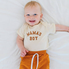 Mama's Boy Short Sleeve Bodysuit