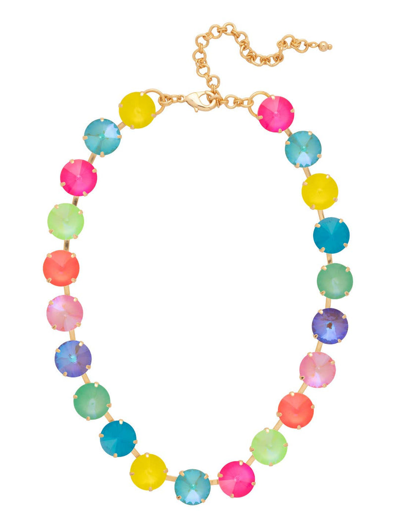 Nadine Tennis Necklace -Vibrant