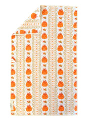 Pumpkin Picnic: Double-Sided Hand Towel: Cream / 17x27 in / Hand Towel