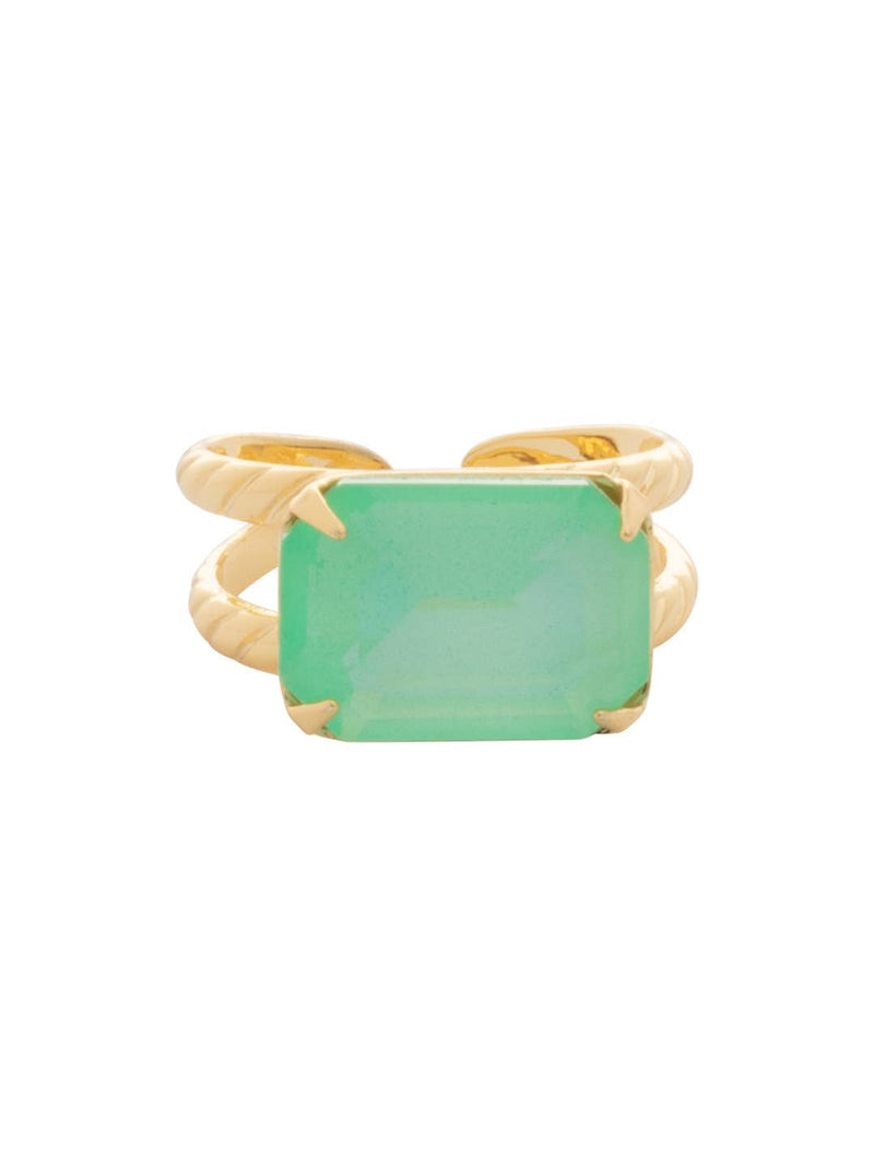 Emerald Cocktail Ring - Green