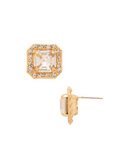 Autumn Stud Earrings - Clear
