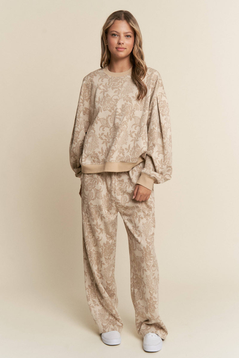 Floral Print pant set