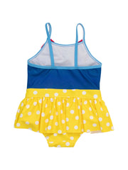 Girls Apple Princess Big Bow Skirted One Piece