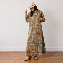 Olive Bandana Sienna Dress