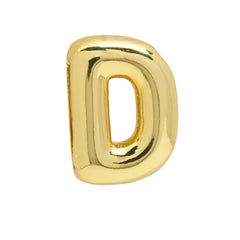 Smooth Bubble Initial Custom Word Name Watch Charm