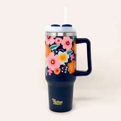 40oz Take Me Everywhere Tumbler - Bright & Bloomy