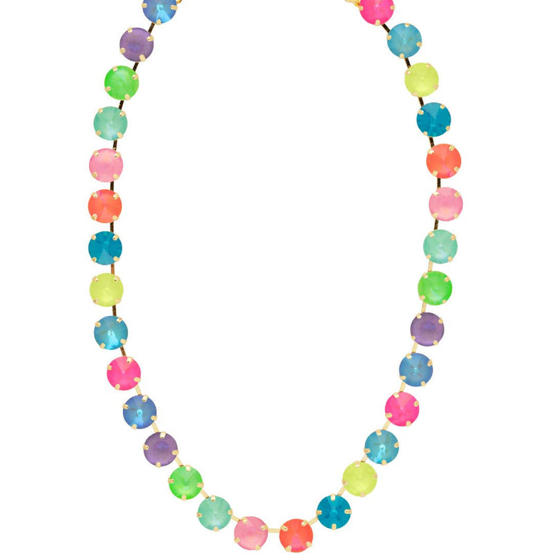 Mara Tennis Necklace - Vibrant