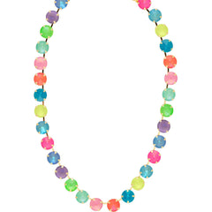 Mara Tennis Necklace - Vibrant
