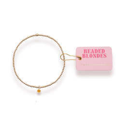 Birthstone Charm Bracelets: Standard 6.75 inch