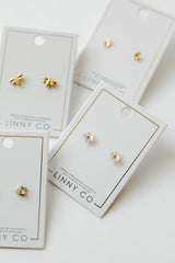 Screwback Stud Earrings - Sloane