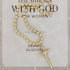 Everyday Cross Necklace, 19 1/2"