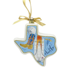 Houston Catherine Cartie City Capsule 2026 Texan Christmas Ornament
