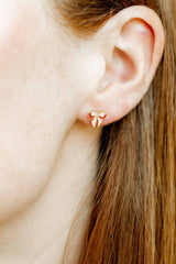 Screwback Stud Earrings - Collins Bow