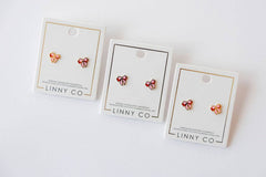 Screwback Stud Earrings - Collins Bow