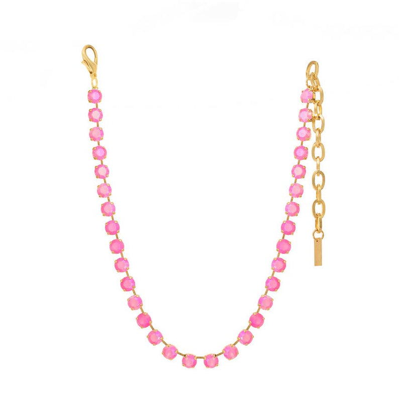 Oakland Necklace in Electric Pink Ignite Frost