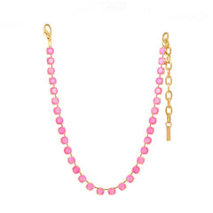 Oakland Necklace in Electric Pink Ignite Frost
