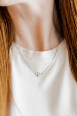 Necklace - Baseball Silver