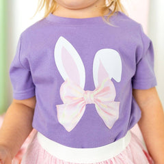 Bunny Bow Easter Short Sleeve T-Shirt