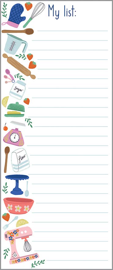 List Pad - My Kitchen