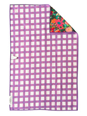 Violet: Reversible Hand Towel: Multi / 19x29 / Hand Towel