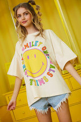 Smiley Originals Graphic Print Tee