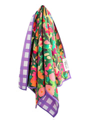 Violet: Reversible Hand Towel: Multi / 19x29 / Hand Towel