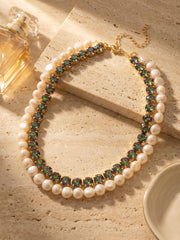 Matilda Layered Tennis Necklace - Vibrant