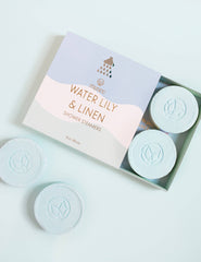 Water Lily & Linen Shower Steamers