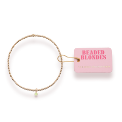 Birthstone Charm Bracelets: Standard 6.75 inch