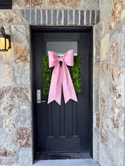Petite Rouge Gingham Bow