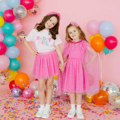 Raspberry Rhinestone Cape - Kids Dress Up Cape