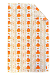 Pumpkin Picnic: Double-Sided Hand Towel: Cream / 17x27 in / Hand Towel