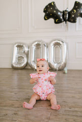 Emmy Bubble in Floral Ghost | Baby Bubble