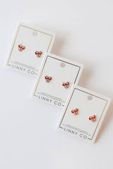 Screwback Stud Earrings - Collins Bow