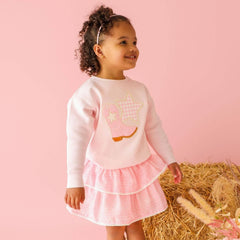 Pink Bandana Western Bow Headband - Kids Hair Accessories