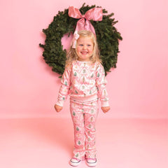 Nutcracker Trellis Christmas Sweatshirt and pants set
