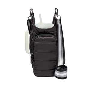 HydroBag® HANDLE™-Black Matte with Gray, Black, White Stripe