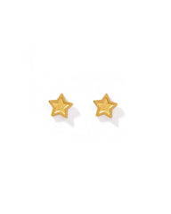 Screwback Stud Earrings - Lennon Star Gold